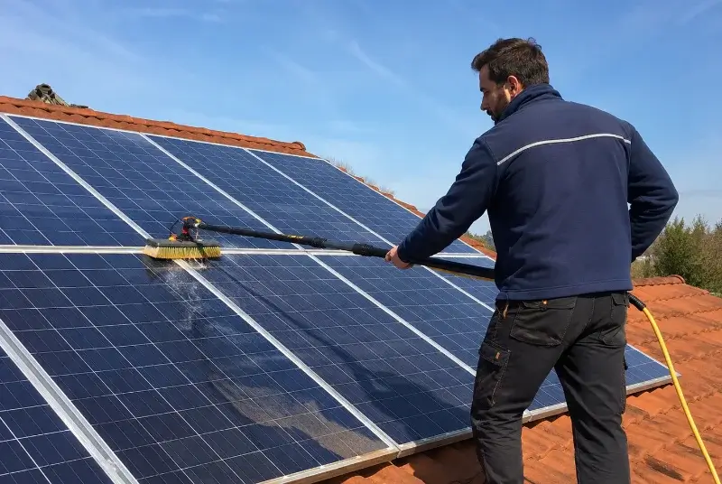 Nettoyage et entretien de panneaux solaires à Saint-Mariens